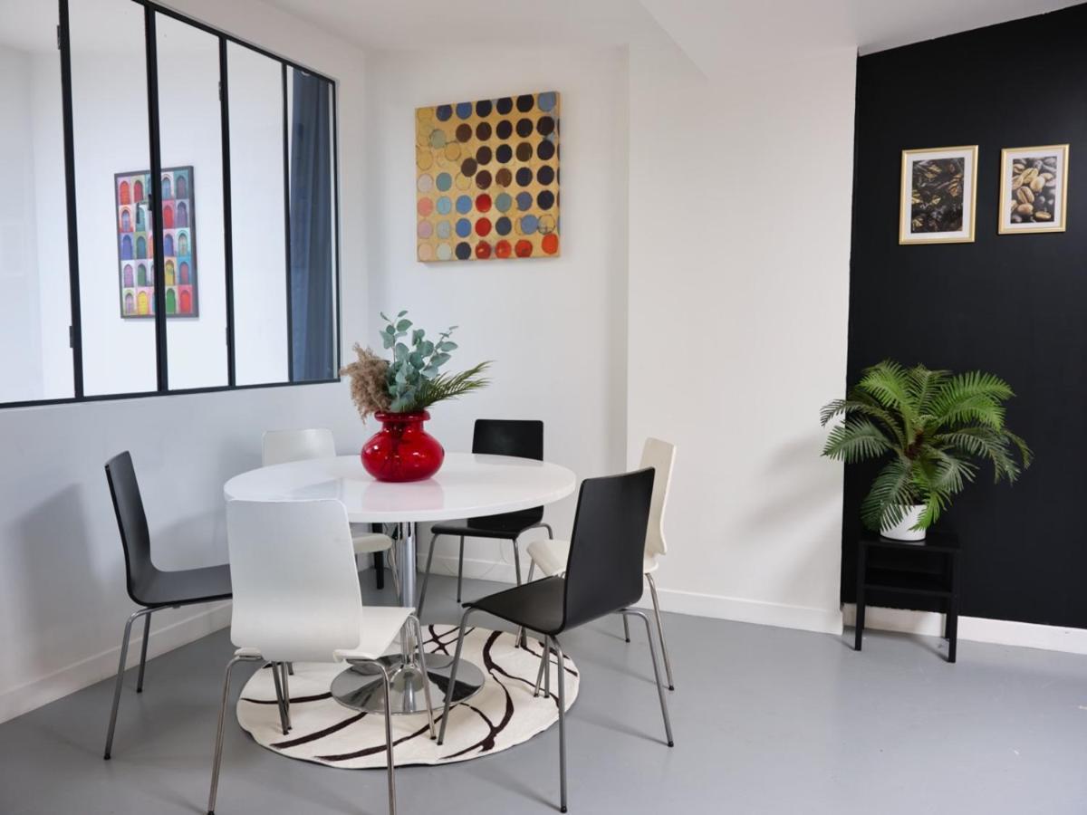 Ferienwohnung Chic & Bel Appart Familiale Paris, Porte D'Ivry Exterior foto